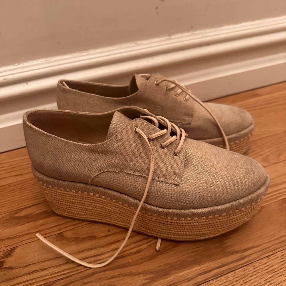 Stuart Weitzman Platform Espadrille Loafer